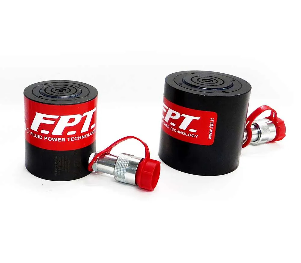 Kompakt Tek Etkili Hidrolik Silindirler (Yay Geri Dönüşlü)